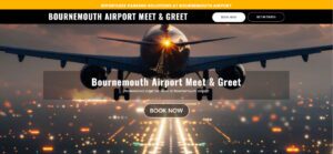 bournemouth airport meet and greet homepage screenshot